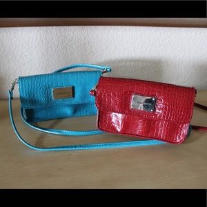 Two small crossbody purses